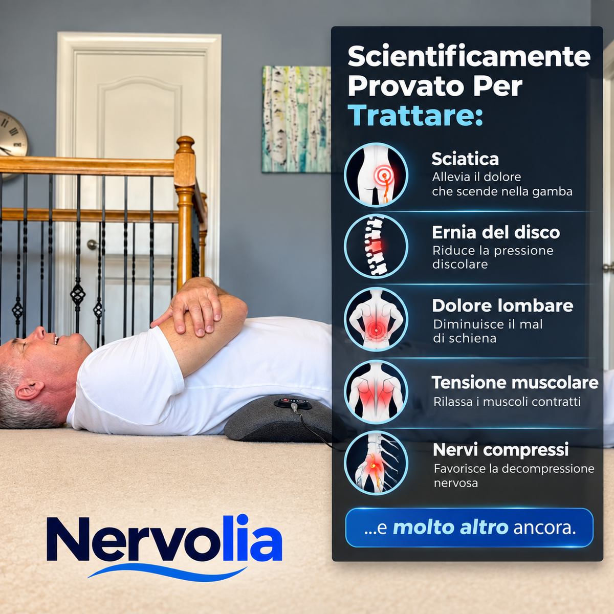 Allevia la sciatica in 2 settimane e torna a camminare senza dolore, con soli 15 minuti al giorno.